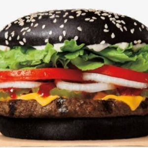 Black burger